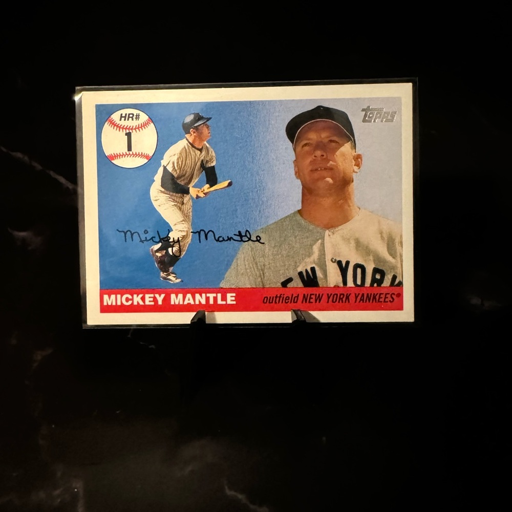 2006 Topps Mickey Mantle Homerun History Card - Picture 1 of 2